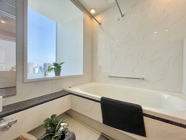 THE ROPPONGI TOKYO CLUB RESIDENCE_景色が見えるバスルーム