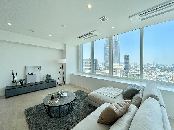 THE ROPPONGI TOKYO CLUB RESIDENCE_開放的なリビングダイニング3