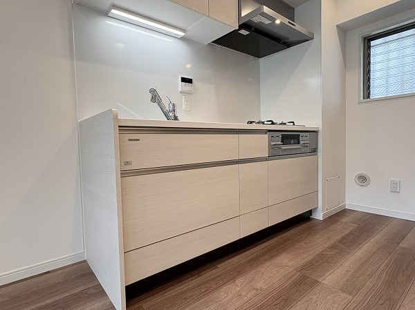 サンピア幡ヶ谷公園_リノベーション済みのキッチンの写真