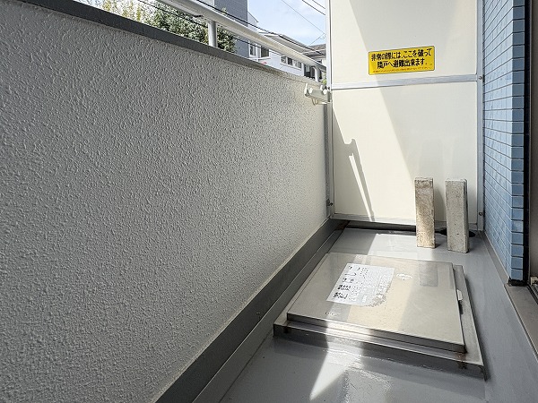 サンピア幡ヶ谷公園_南向きのバルコニーの写真