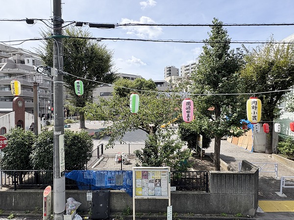 サンピア幡ヶ谷公園_バルコニーからの眺望の写真
