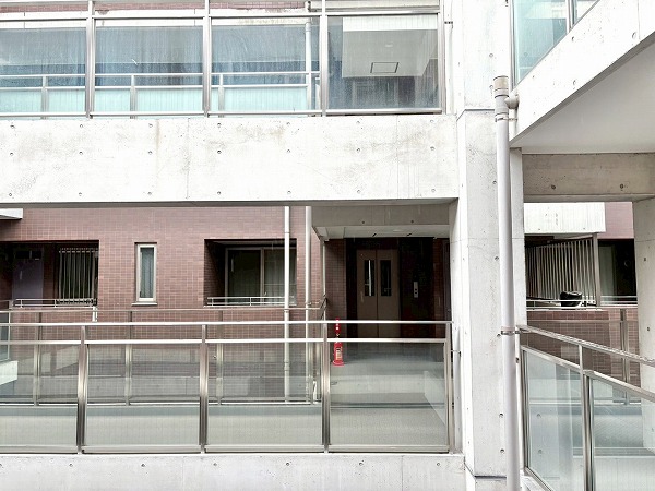 代々木デュープレックス_サービスバルコニーからの景色の写真