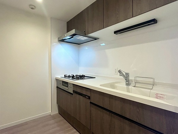 パレステュディオ新宿御苑_半独立キッチンの写真