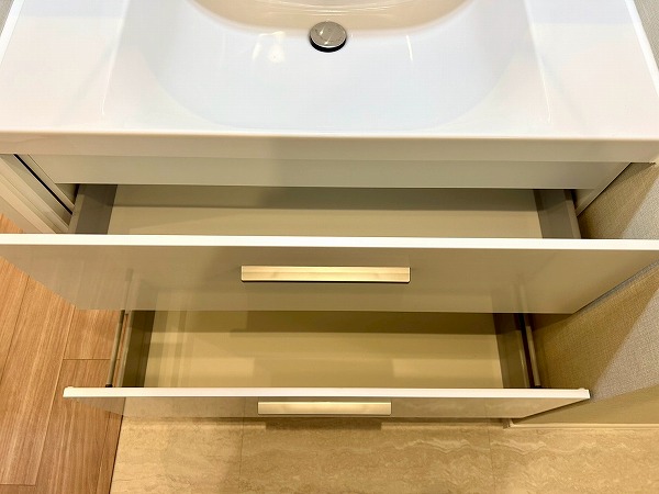 パレステュディオ新宿御苑_洗面台収納の写真
