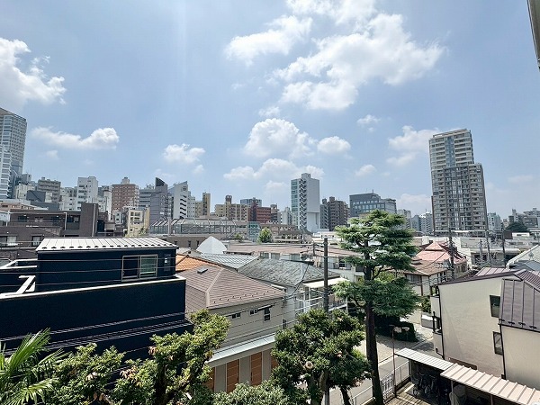 マンション西目黒苑_4階からの景色の写真