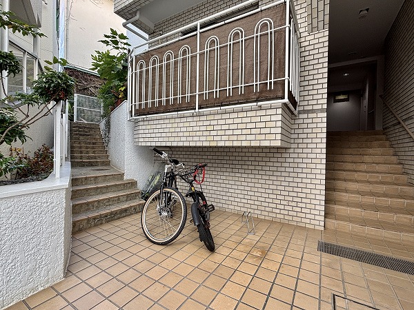 GSハイム代々木公園 駐輪場置き場