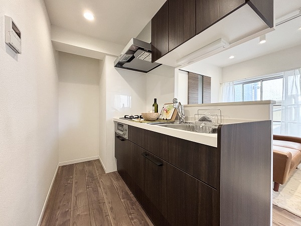 GSハイム代々木公園_使い勝手のいいキッチンの写真