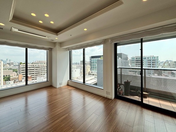 ブランズ六番町_窓が大きいリビングダイニングキッチンの写真2