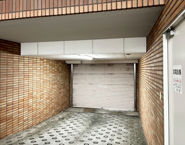 ジェイパーク文京白山 駐車場入口