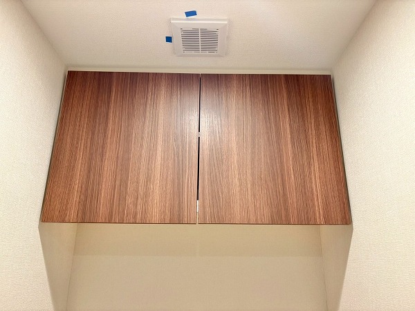 ザ・ヒルズ市谷薬王寺_トイレ上収納の写真