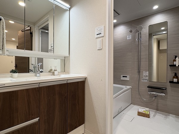 天王洲デュープレックス_お洒落なパウダールームの写真