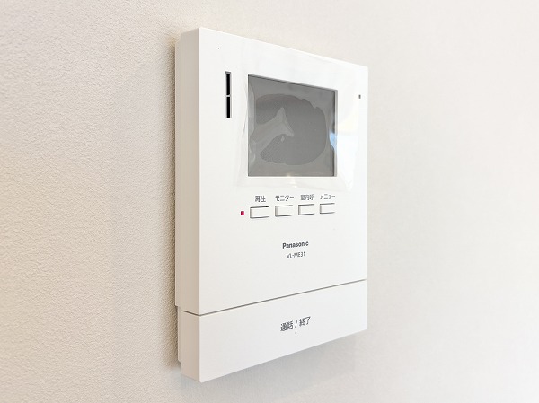 砧グリーンハイム_モニター付きインターホンの写真