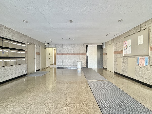 北千束スカイマンション エントランス