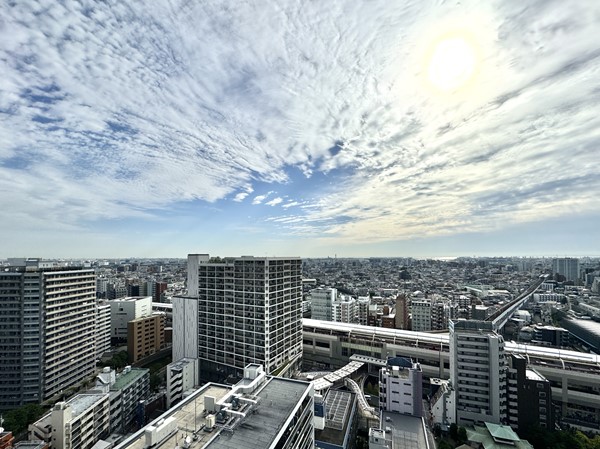 パークタワー東京フロント_23階からの眺望の写真