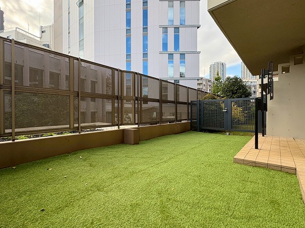 池田山第一マンションズ_専用庭の写真