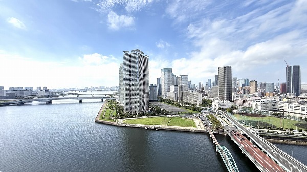 アーバンドックパークシティ豊洲タワーA_バルコニーからの眺望の写真2