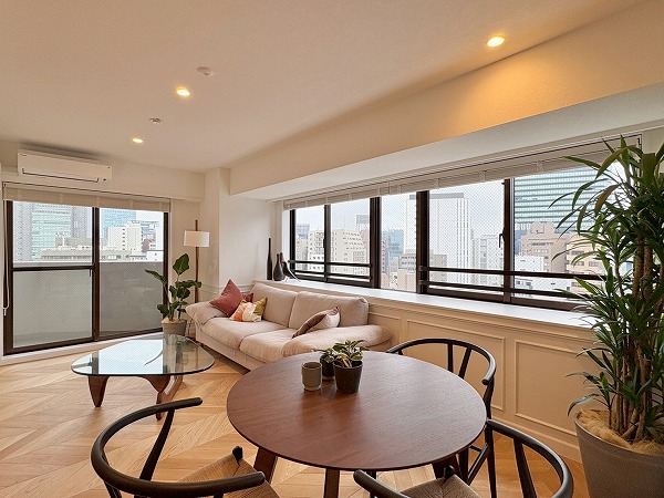 クレッセント渋谷神泉_広々したLDKの写真