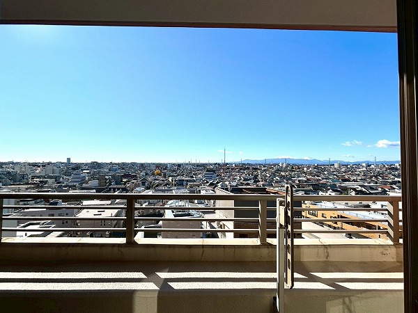 グリーンコート西荻窪_バルコニーから見える眺望の写真