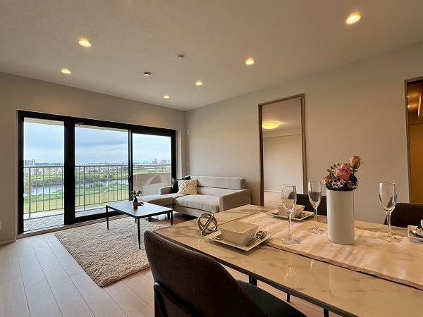 多摩川ハイム2号棟_リビングダイニングの写真6 