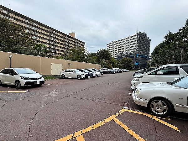 多摩川ハイム2号棟 駐車場