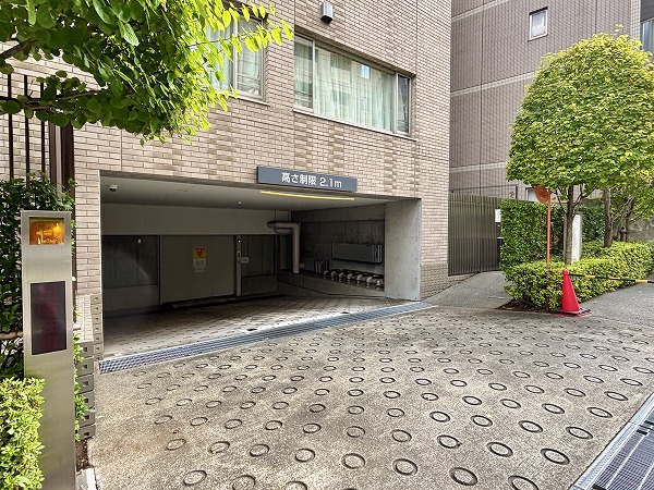 パークハウス赤坂氷川 駐車場