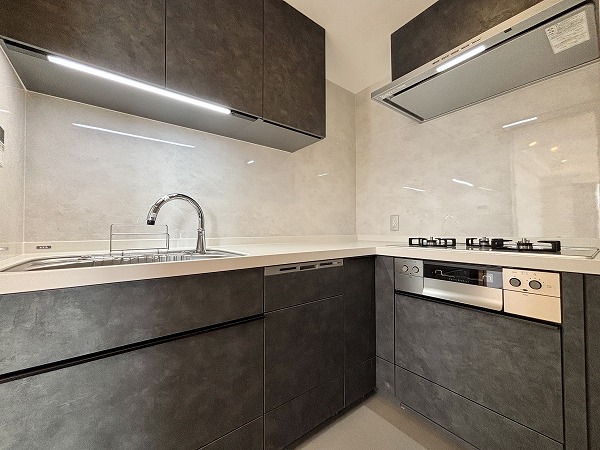 パークハウス赤坂氷川_お洒落なキッチンの写真