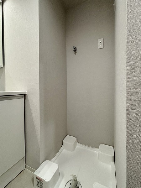 南青ハイツ_洗濯機置き場の写真