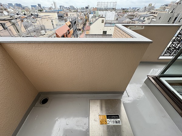 朝日プラザ旗の台_陽当たり良好なベランダの写真 