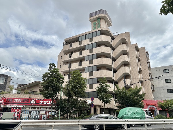 朝日プラザ旗の台　外観　サイド