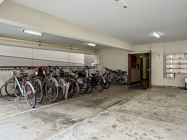 高輪マンション 駐輪場