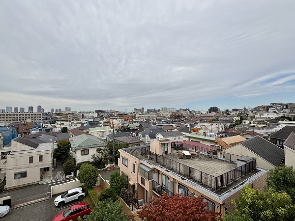 マンション雪谷テラス_開放的な眺望の写真