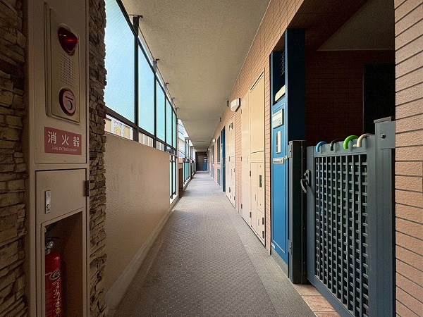 池田山第一マンションズ 外廊下