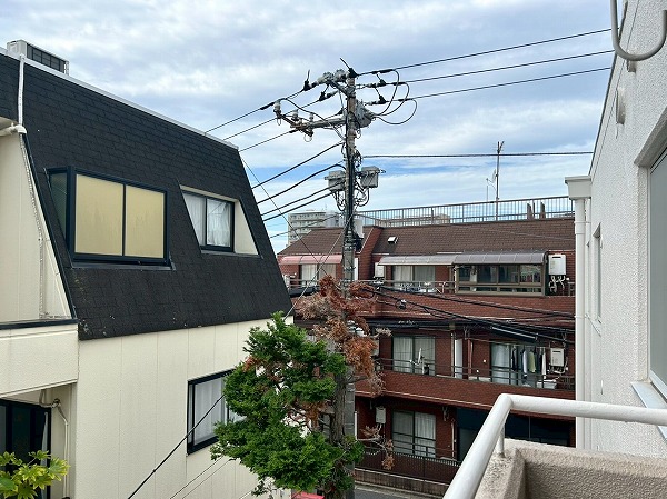 エスカイア高田馬場_バルコニーからの眺望の写真