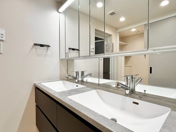 イースタンホームズ若林_広々としたパウダールームの写真2