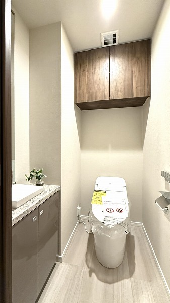 アーバンドックパークシティ豊洲タワーA_手洗い場がついているトイレの写真