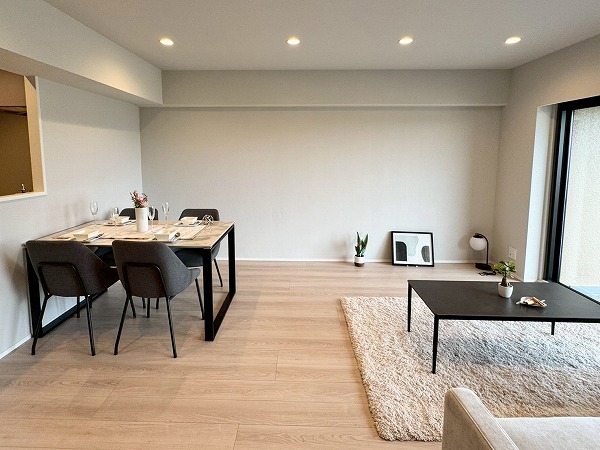 多摩川ハイム2号棟_リビングダイニングの写真4 