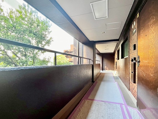 インペリアル広尾　外廊下