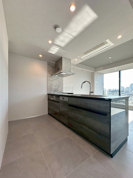 シティタワー麻布十番_オープンキッチンの写真