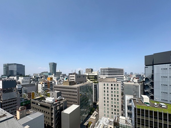 テラス渋谷美竹_バルコニーからの眺望の写真2