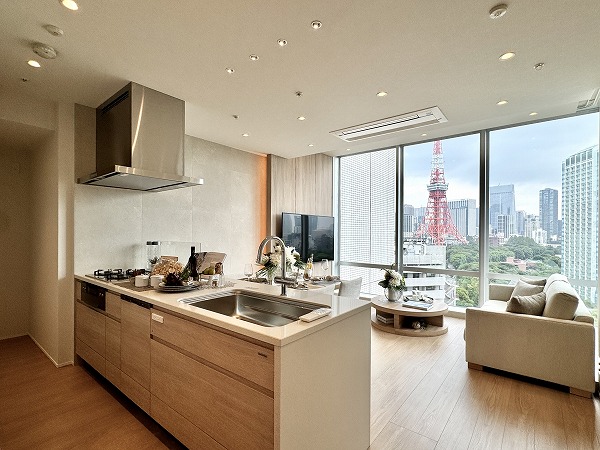 パークタワー芝公園_LDKの写真