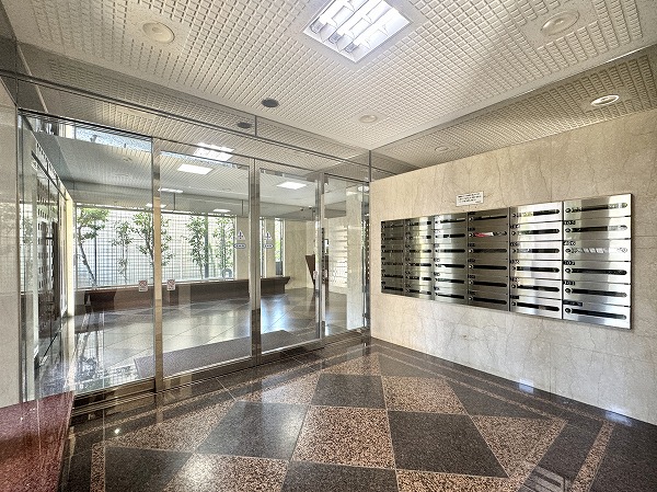 朝日マンション目黒　エントランス