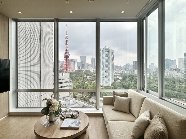 パークタワー芝公園_パノラマビューウィンドウの写真