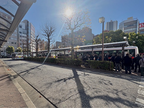 大森駅東口バスターミナル