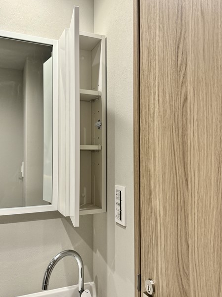 ライオンズマンション大森_ミラー横キャビネットの写真