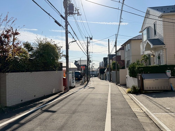 閑静な住宅街