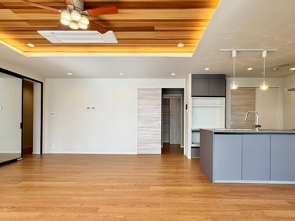 パークコート山王_日当たり良好なリビングダイニングキッチンの写真