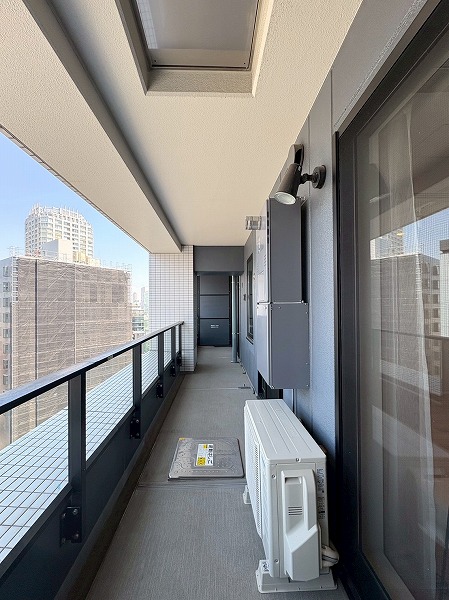 テラス渋谷美竹_北向きのバルコニーの写真2