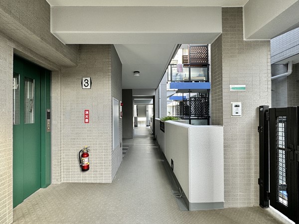 マイキャッスル池上ガーデンコート 外廊下