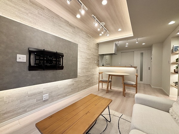 ジェイパーク渋谷イーストスクエア_約10.5帖のLDKの写真4