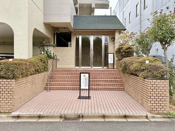 用賀ガーデンフラッツ アプローチ